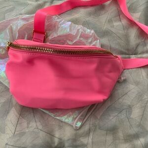 Stoney Clover Lane Pink Crossbody Bag Nylon